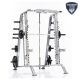 Tuff Stuff CSM-600 Basic Smith Machine/Half Cage Combo met Safety Stoppers
